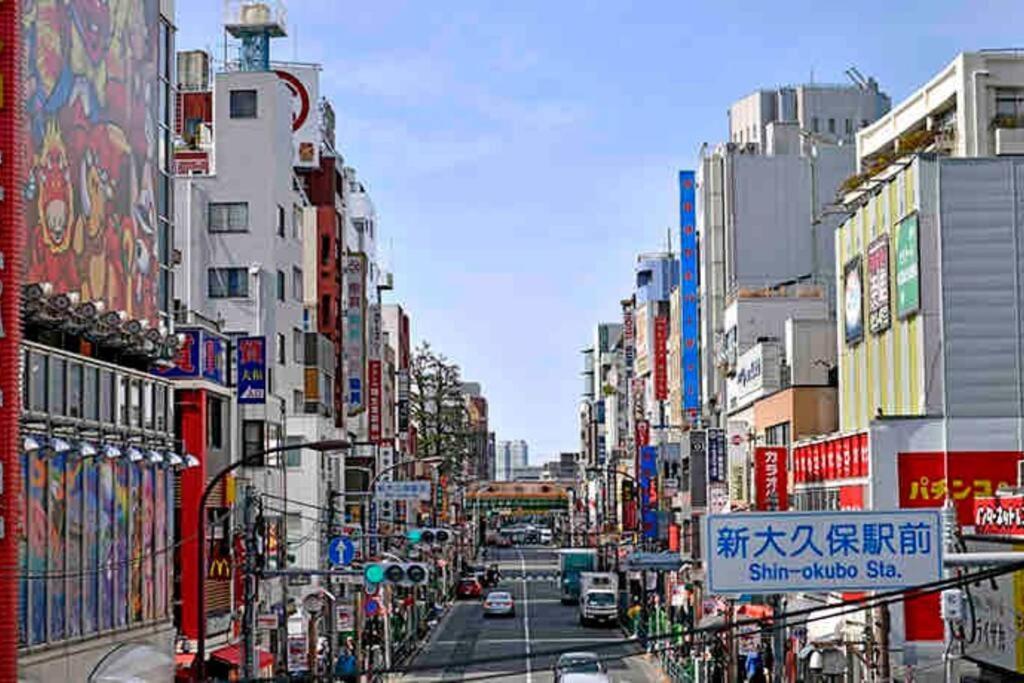 新宿市中心jr线新大久保三分钟紧邻韩国街免费wi-Fi 東京都 外观 照片